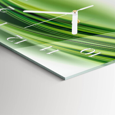 Wanduhr quadratisch Abstrakte Kunst