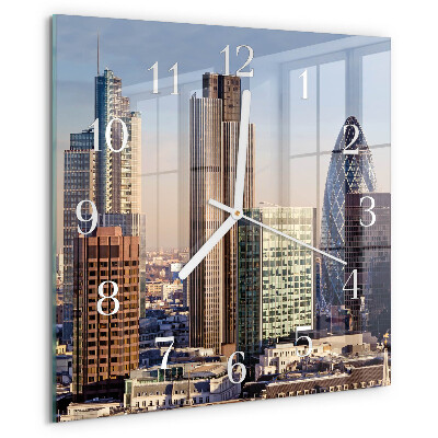 Wanduhr quadratisch Horizont