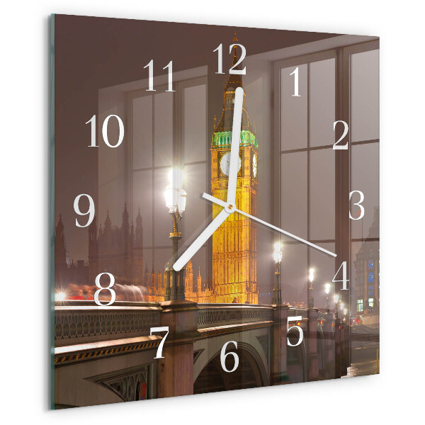 Wanduhr quadratisch Big Ben