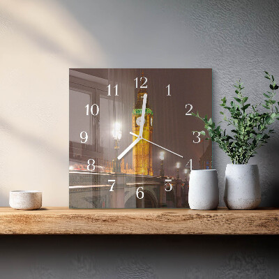 Wanduhr quadratisch Big Ben