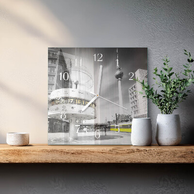 Wanduhr quadratisch Berlin