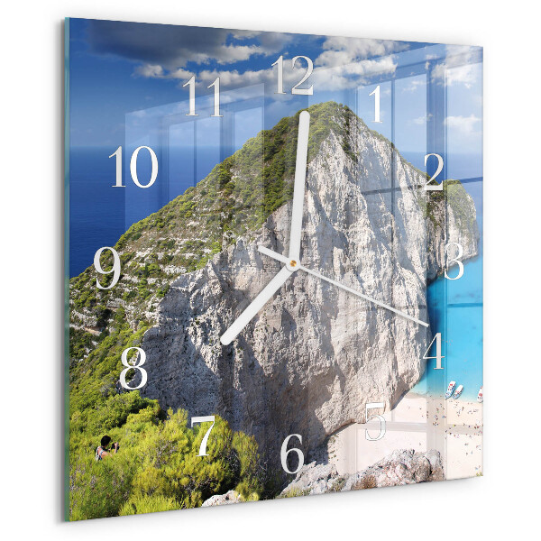 Wanduhr quadratisch Cliff