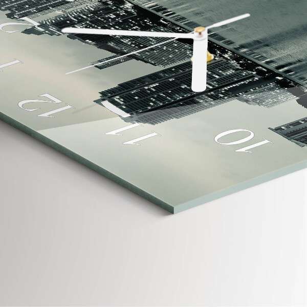 Wanduhr quadratisch Horizont
