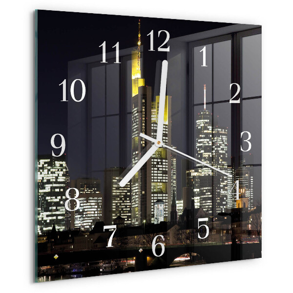 Wanduhr quadratisch Horizont