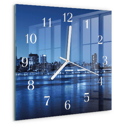 Wanduhr quadratisch Horizont