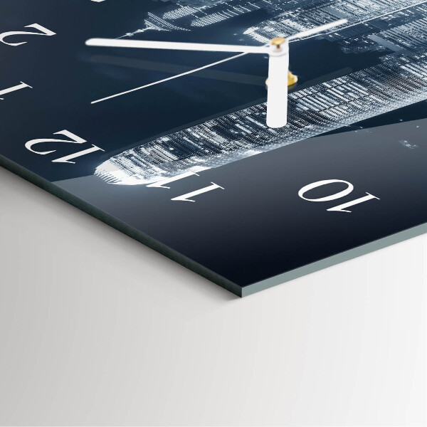 Wanduhr quadratisch Horizont