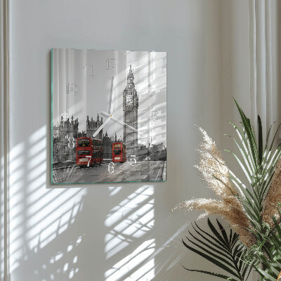 Wanduhr quadratisch London