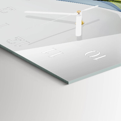 Wanduhr quadratisch Abstraktion