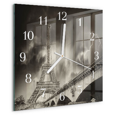 Wanduhr quadratisch Paris