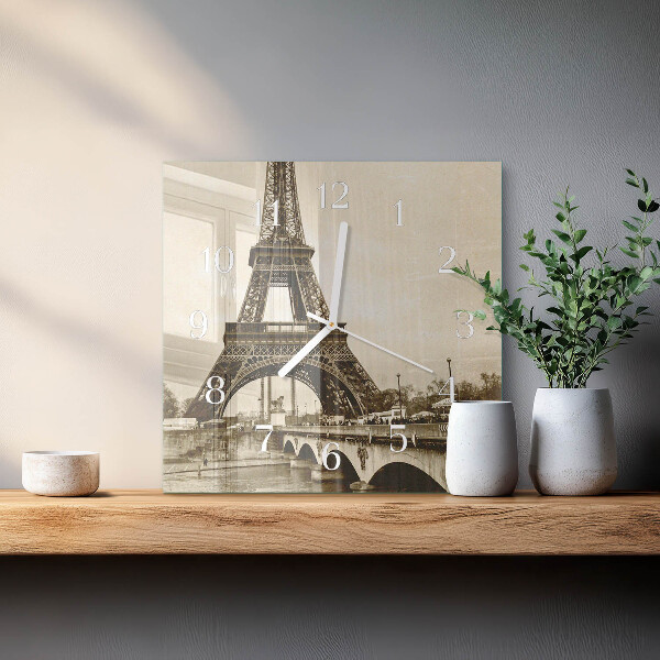 Wanduhr quadratisch Paris