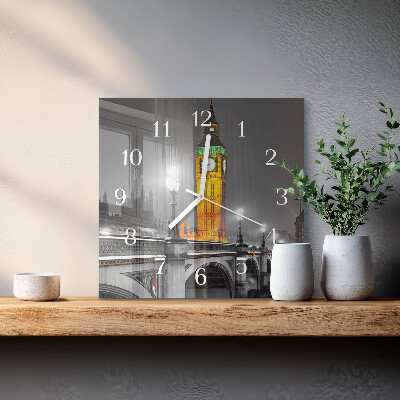 Wanduhr quadratisch Big Ben