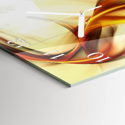 Wanduhr quadratisch Abstraktion