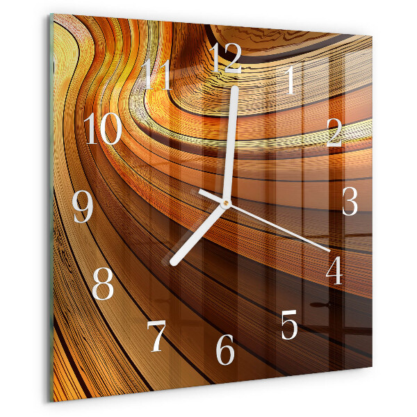 Wanduhr quadratisch Abstraktion