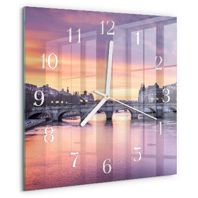 Wanduhr quadratisch River City