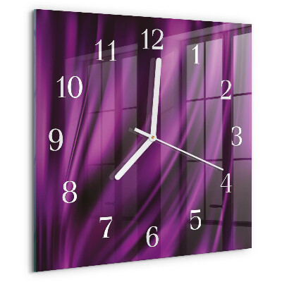 Wanduhr quadratisch Abstraktion