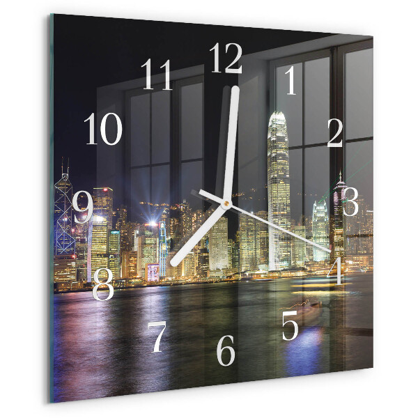 Wanduhr quadratisch Horizont