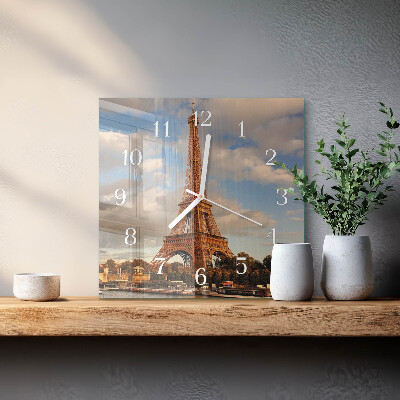 Wanduhr quadratisch Paris