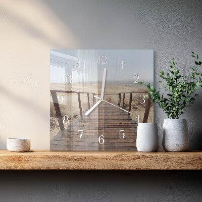 Wanduhr quadratisch Pier