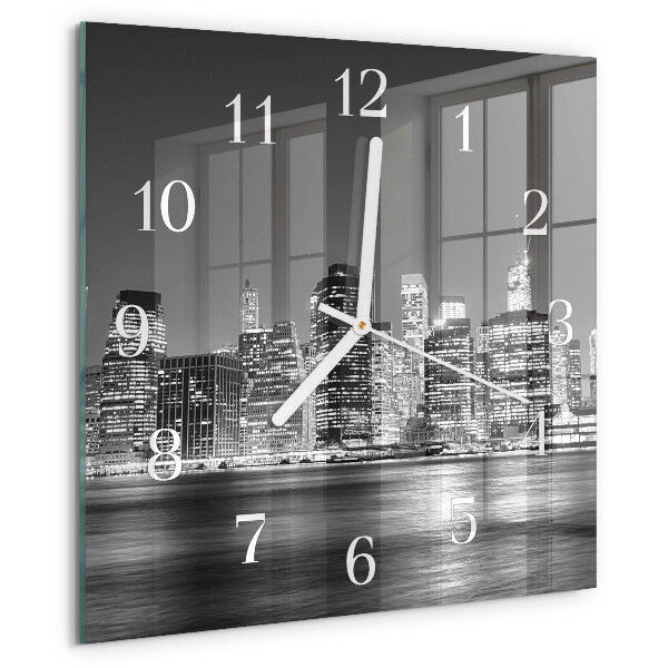 Wanduhr quadratisch Horizont