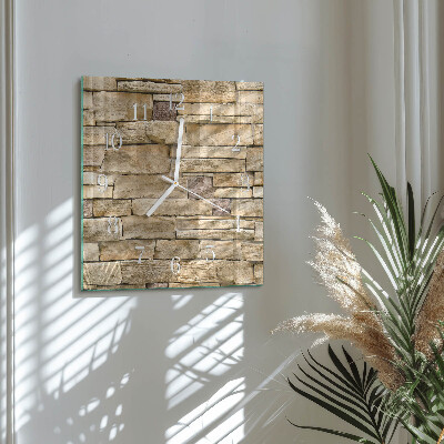 Wanduhr quadratisch Wand
