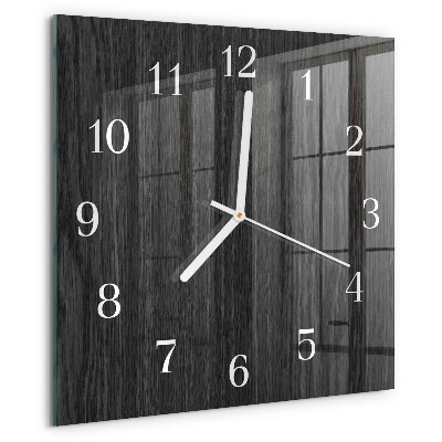 Wanduhr quadratisch Holz