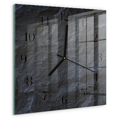 Wanduhr aus glas Hintergrund