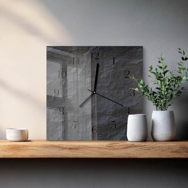 Wanduhr aus glas Hintergrund