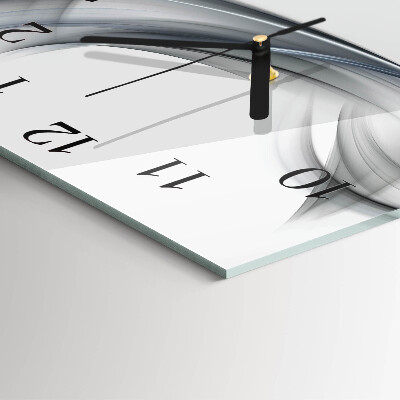 Wanduhr aus glas Abstraktion