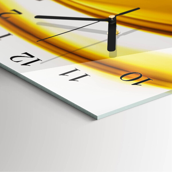 Wanduhr aus glas Abstrakte Kunst