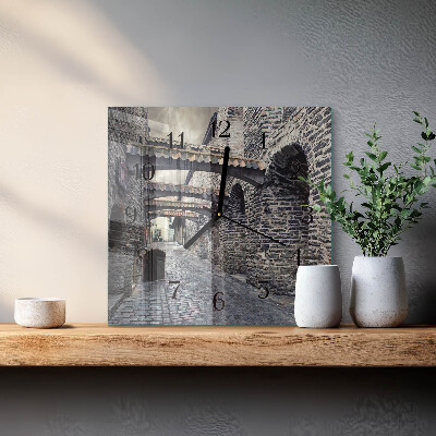 Wanduhr aus glas Avenue