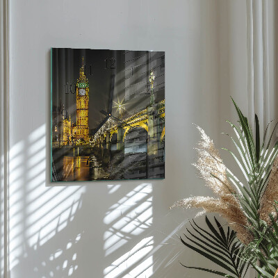 Wanduhr aus glas London