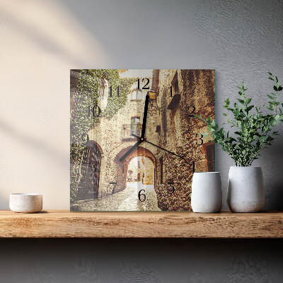 Wanduhr aus glas Avenue