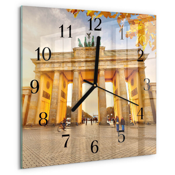 Wanduhr aus glas Berlin