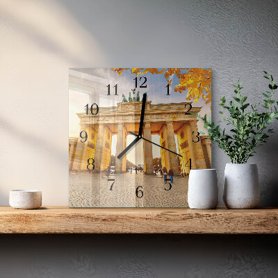 Wanduhr aus glas Berlin
