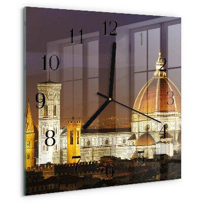 Wanduhr aus glas Basilika