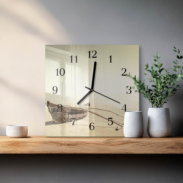 Wanduhr aus glas Łódź