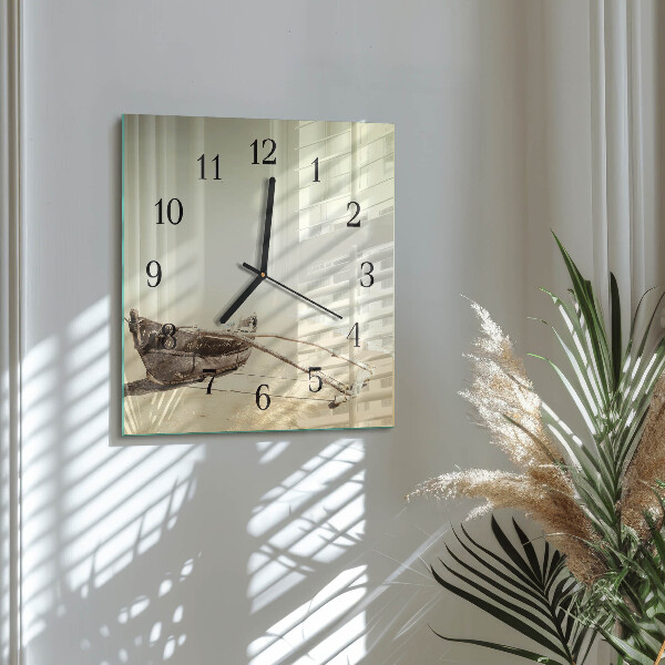 Wanduhr aus glas Łódź