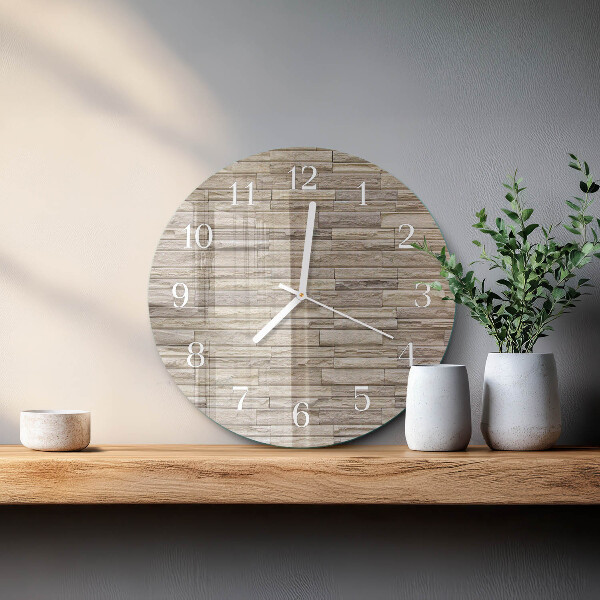 Glas wanduhr Wand
