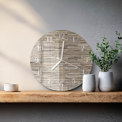 Glas wanduhr Wand