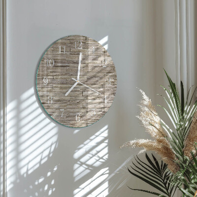 Glas wanduhr Wand