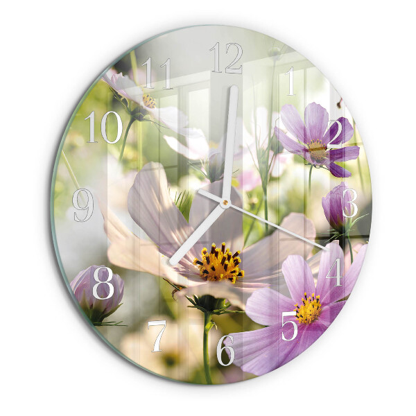 Glas wanduhr Kosmeen