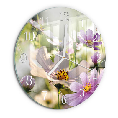 Glas wanduhr Kosmeen