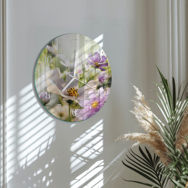 Glas wanduhr Kosmeen