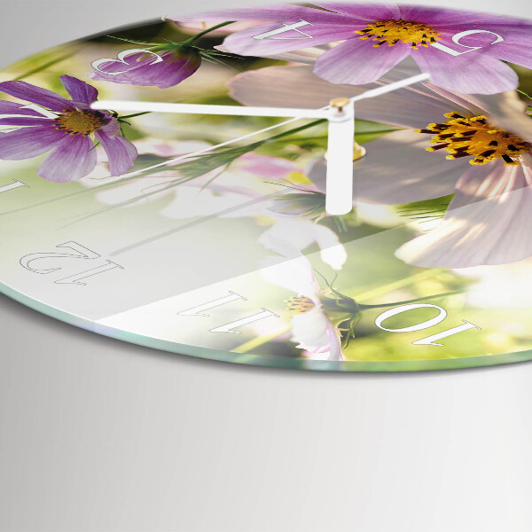 Glas wanduhr Kosmeen