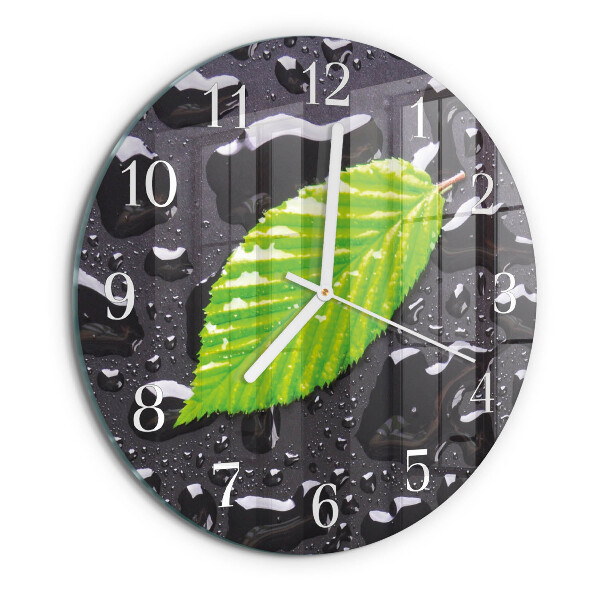Glas wanduhr Blatt