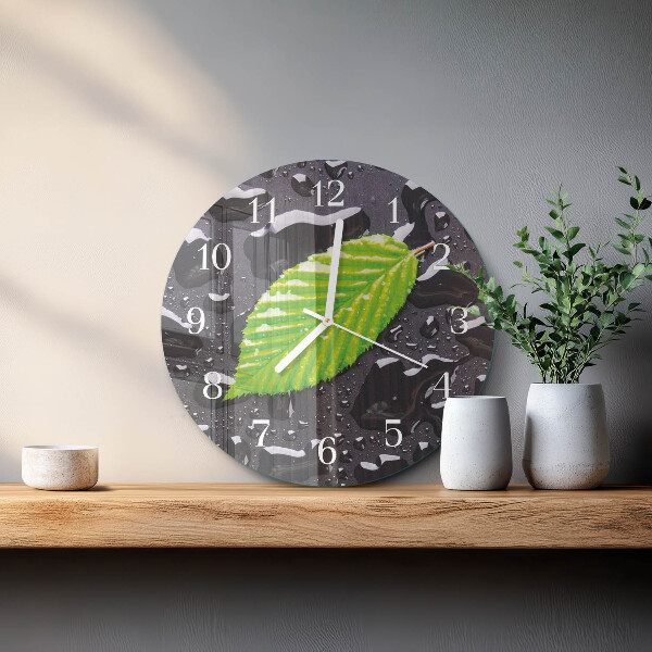Glas wanduhr Blatt