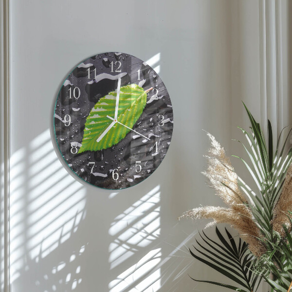 Glas wanduhr Blatt