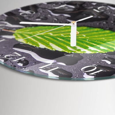 Glas wanduhr Blatt