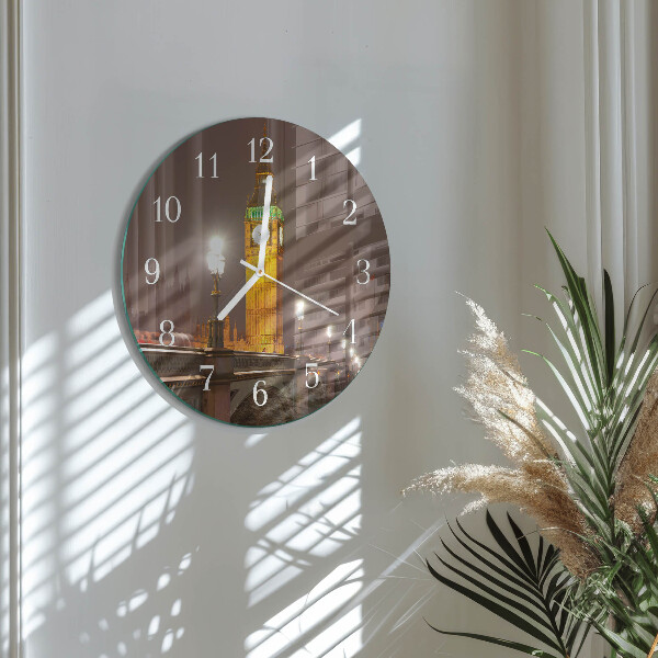 Glas wanduhr Big Ben
