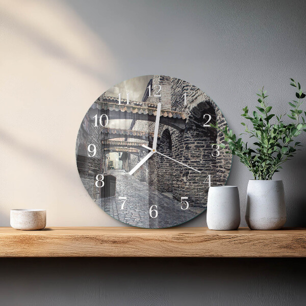 Glas wanduhr Avenue
